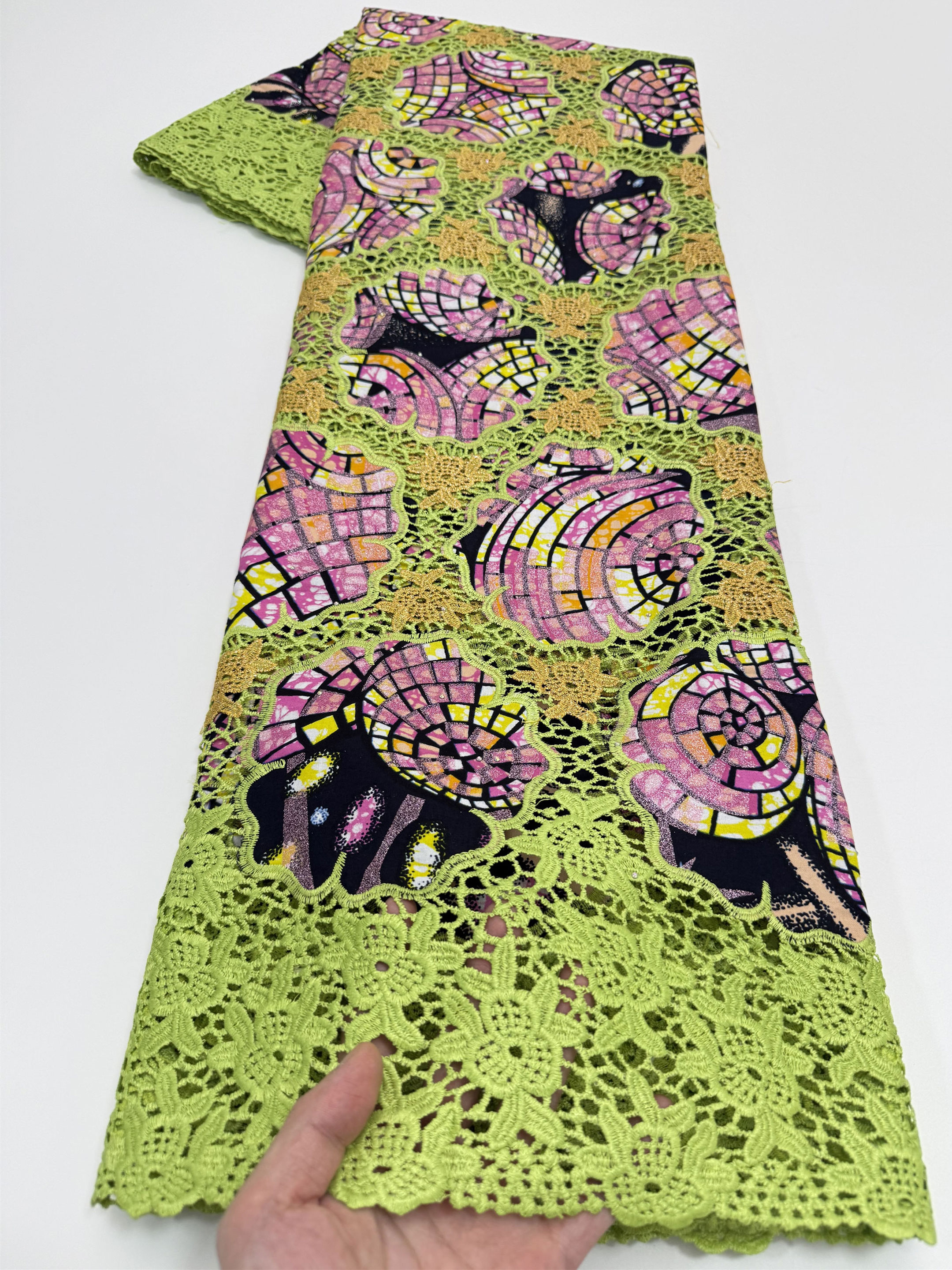 African Ankara Print - 5 Yards High Huality Ankara Fabric