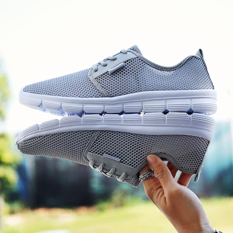 Ethnic Wear In Fashion Factory - Big Size Summer Breathe Mens Sneakers