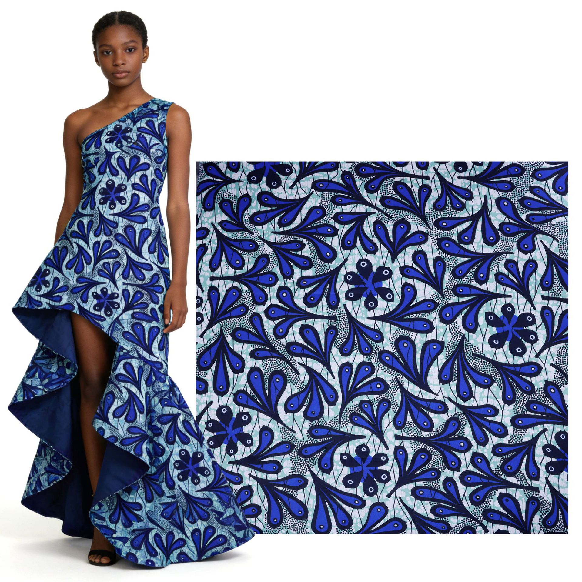 African Ankara Print - 6Yards African Wax Print Double-Sided Printed