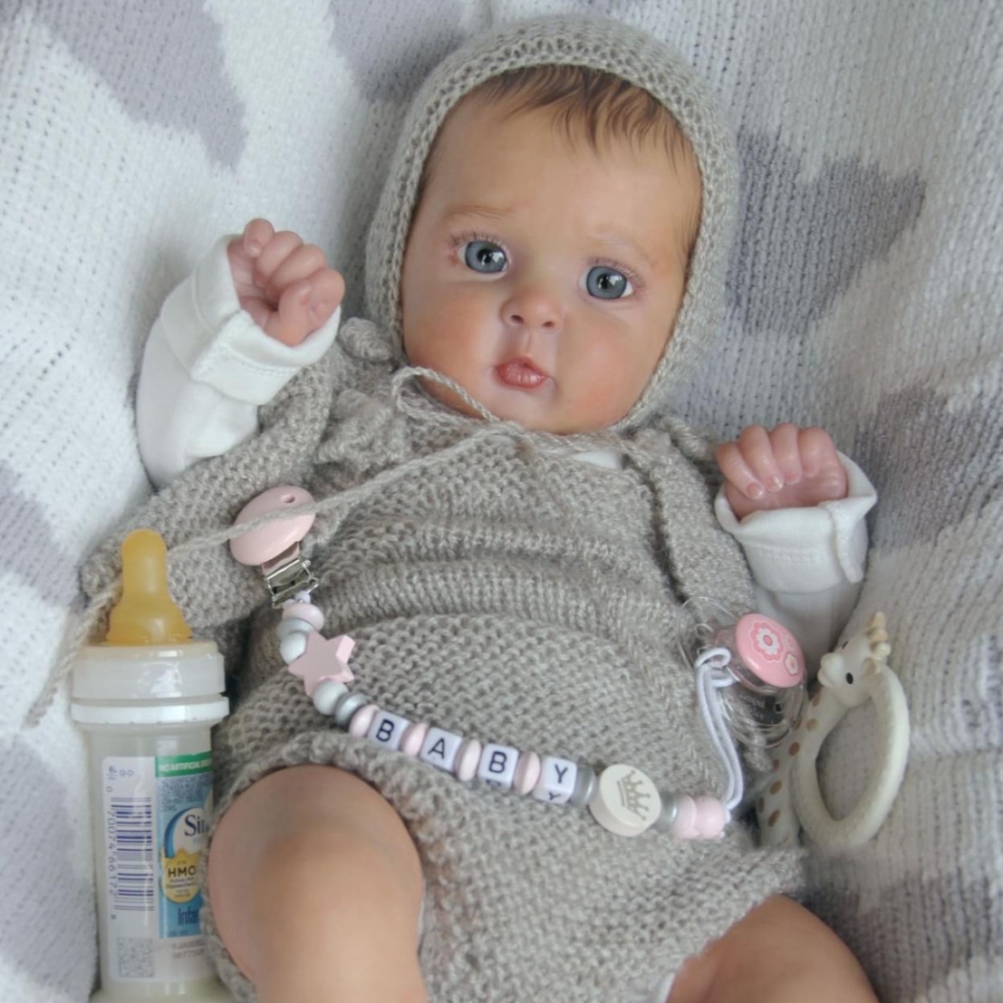Kids Ethnic Fashion - Reborn Doll Silicone Cloth Body Newborn
