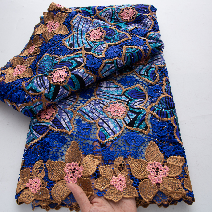 5 Yards High Huality Ankara Fa - African Ankara Print 评论和价格