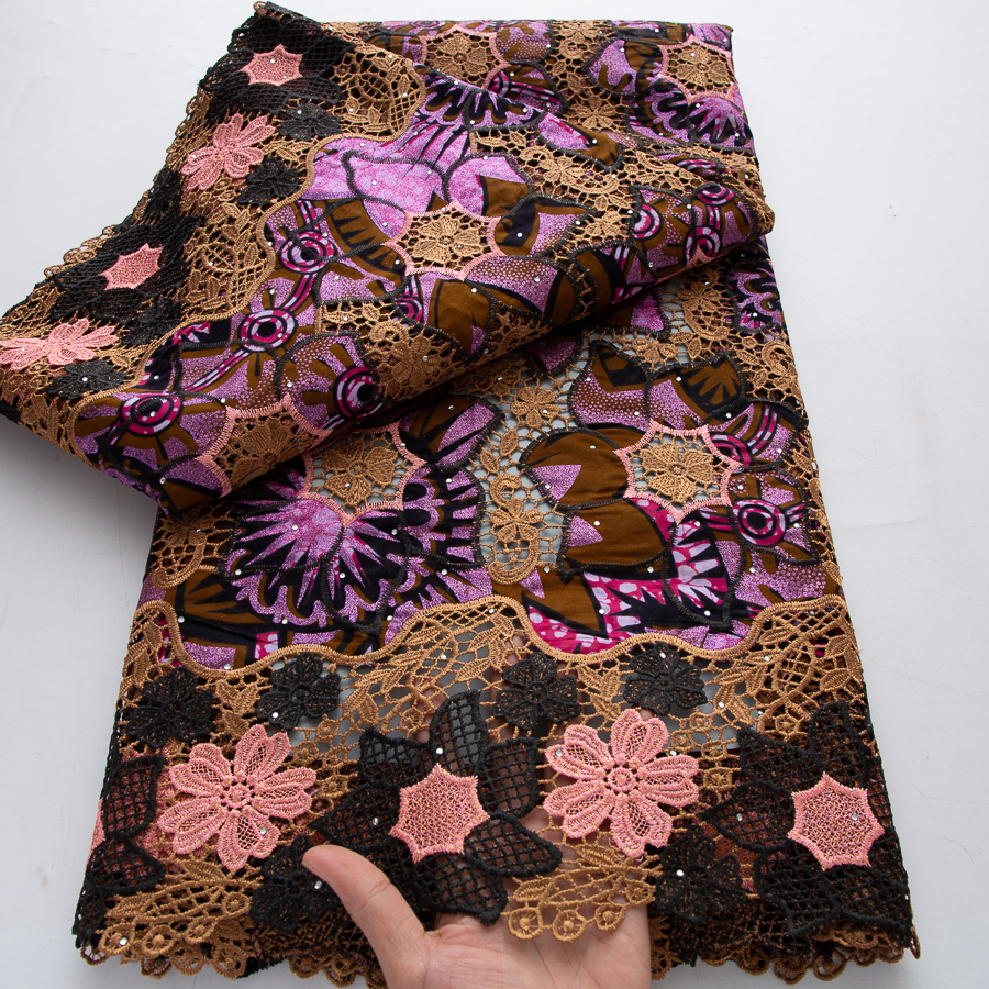 5 Yards High Huality Ankara Fa - African Ankara Print 评论和价格