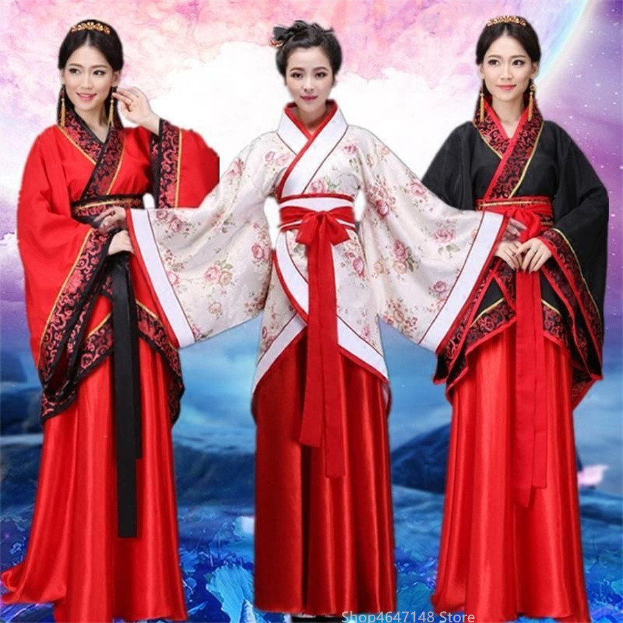 Chinese Hanfu Women Clothing C - Ethnic Fashion Wear 评论和价格
