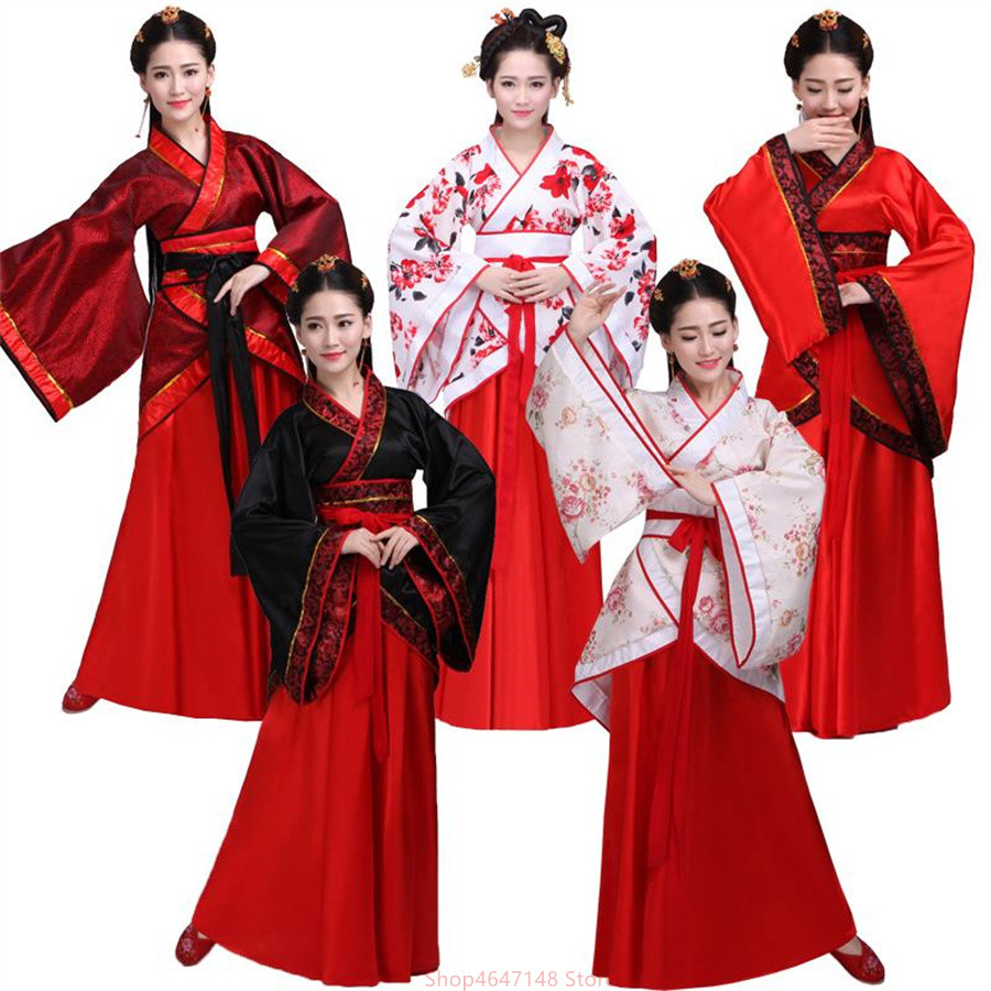 Chinese Hanfu Women Clothing C - Ethnic Fashion Wear 评论和价格