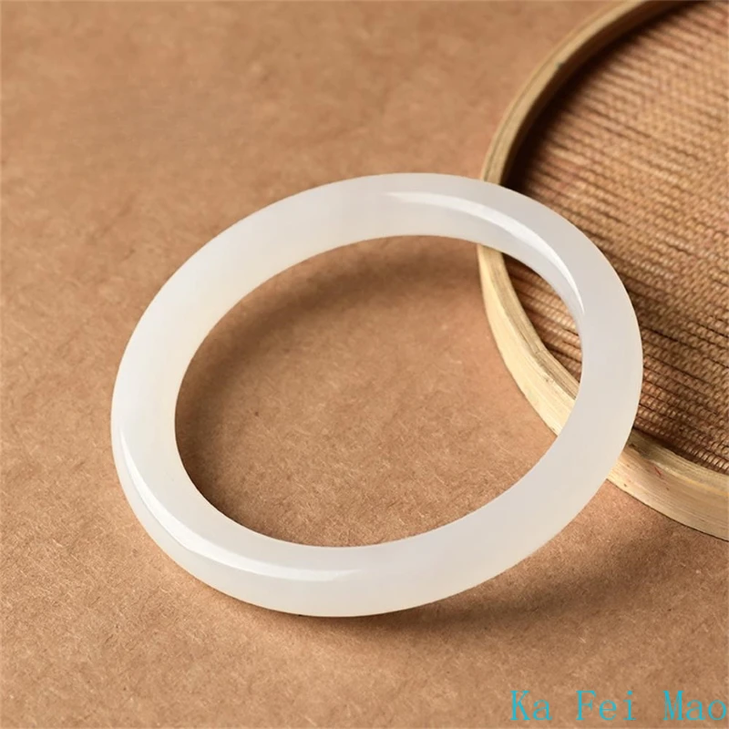 Natural Hetian Jasper White Ja - Ethnic Fashion Designers 评论和价格