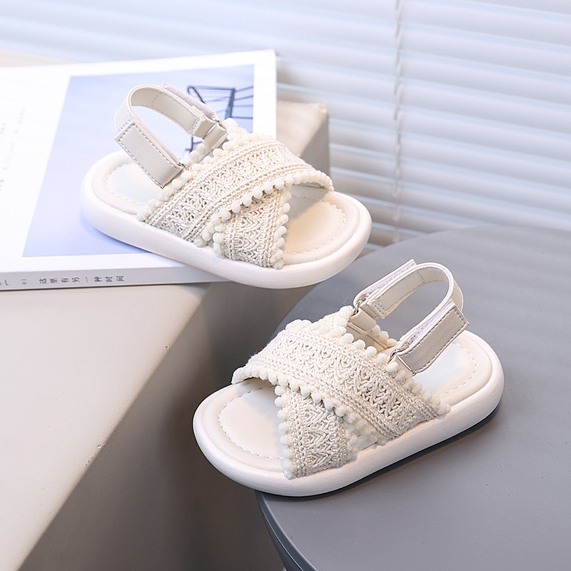 Girls Summer Beach Shoes Ethni - Kids Ethnic Fashion 评论和价格