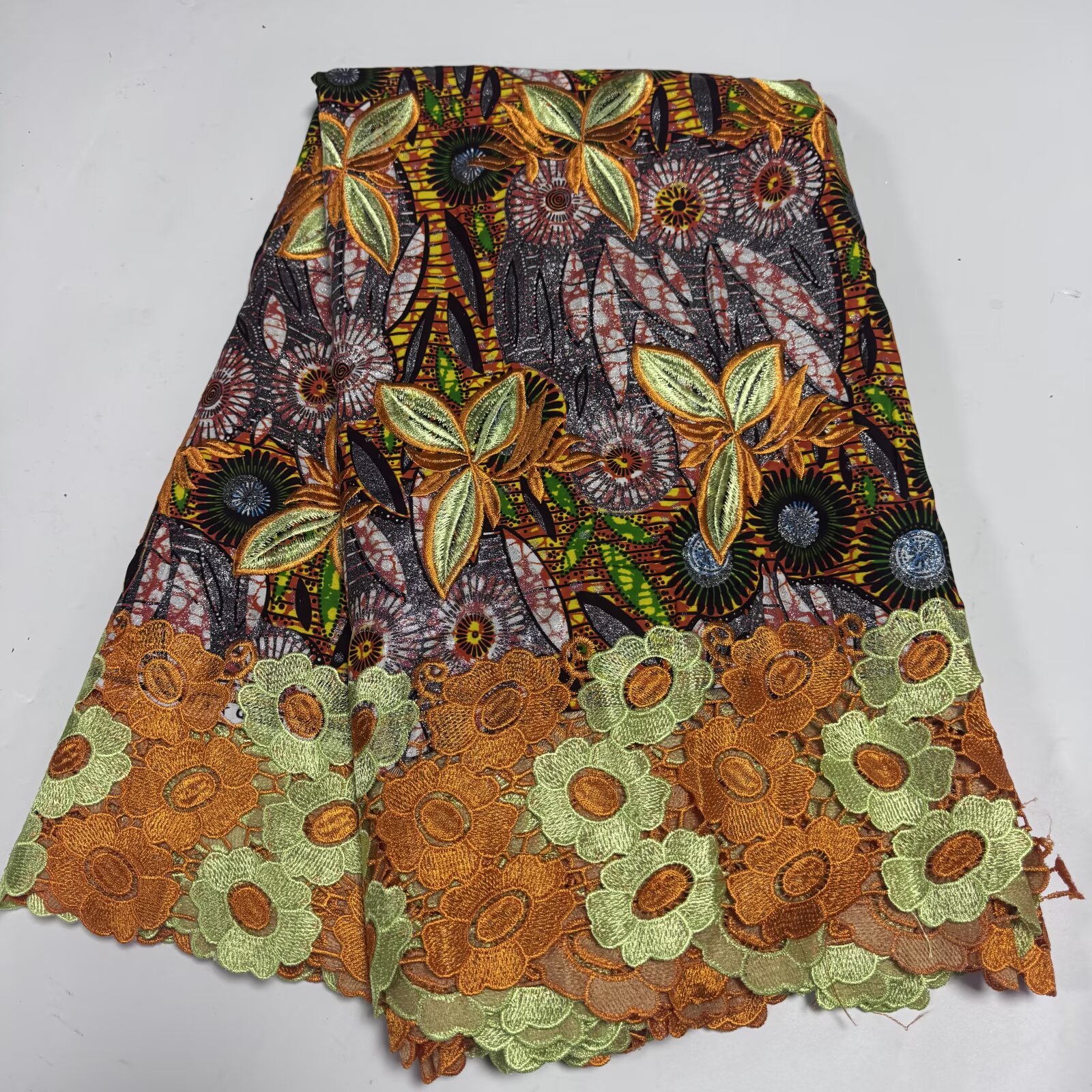 Wax Lace French Lace Guipure W - African Ankara Print 评论和价格