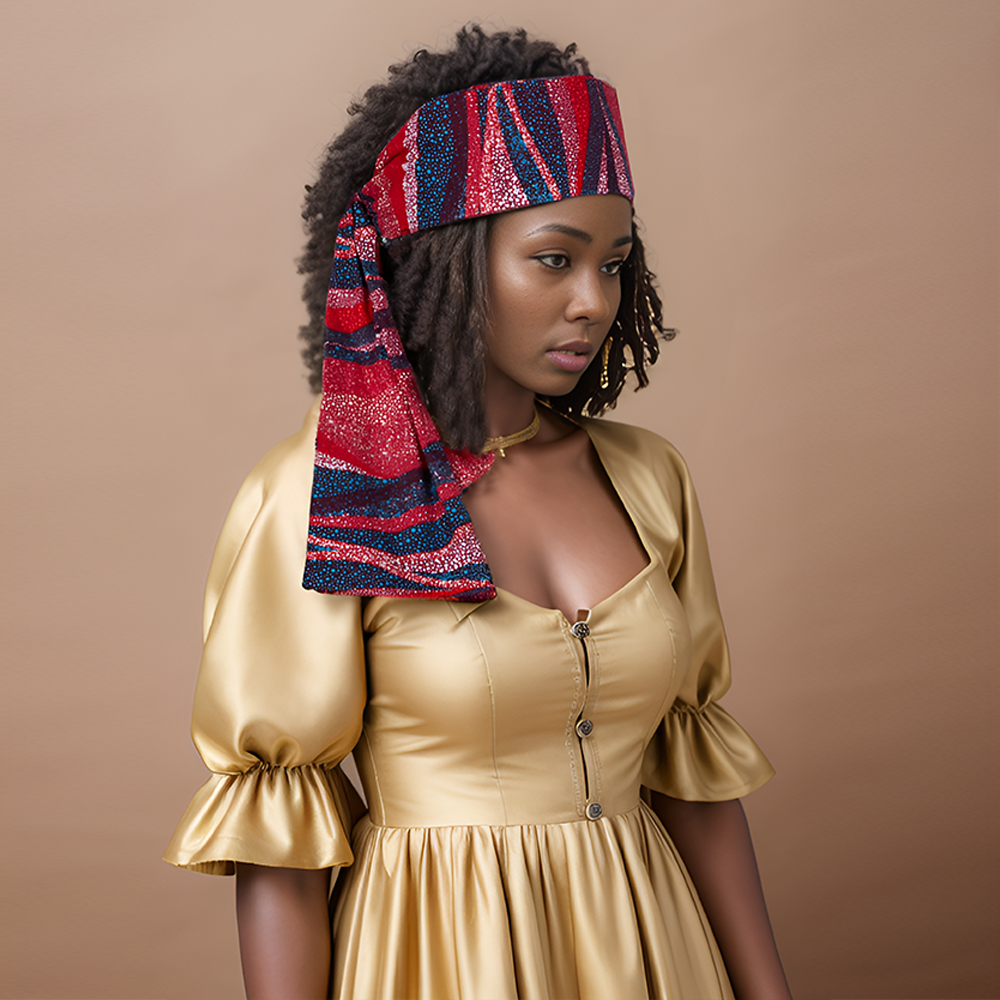 African Printed Headband for W - African Ankara Print 评论和价格
