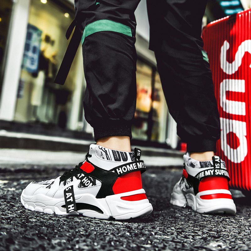 Large Size High Top Chunky Man - Ethnic Wear In Fashion Factory 评论和价格