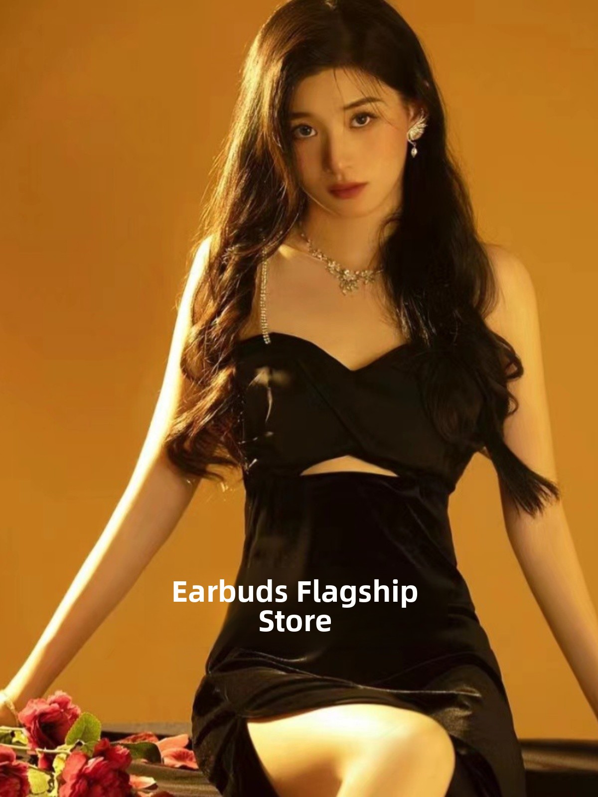 Sexy Backless Strap Dress Phot - Ethnic Fashion Wear 评论和价格
