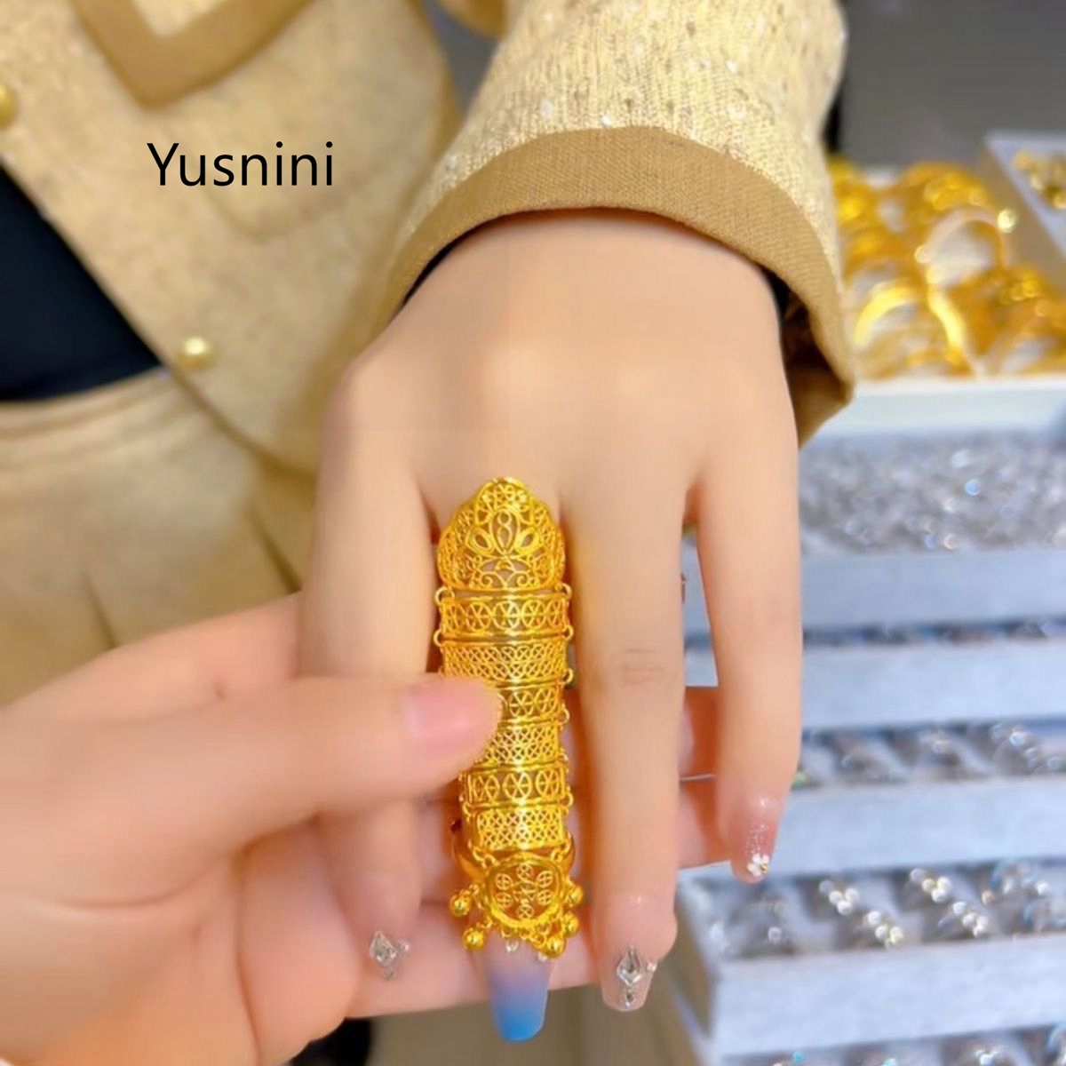 Hot Selling New Dubai Jewelry  - Ethnic Fashion Wear 评论和价格