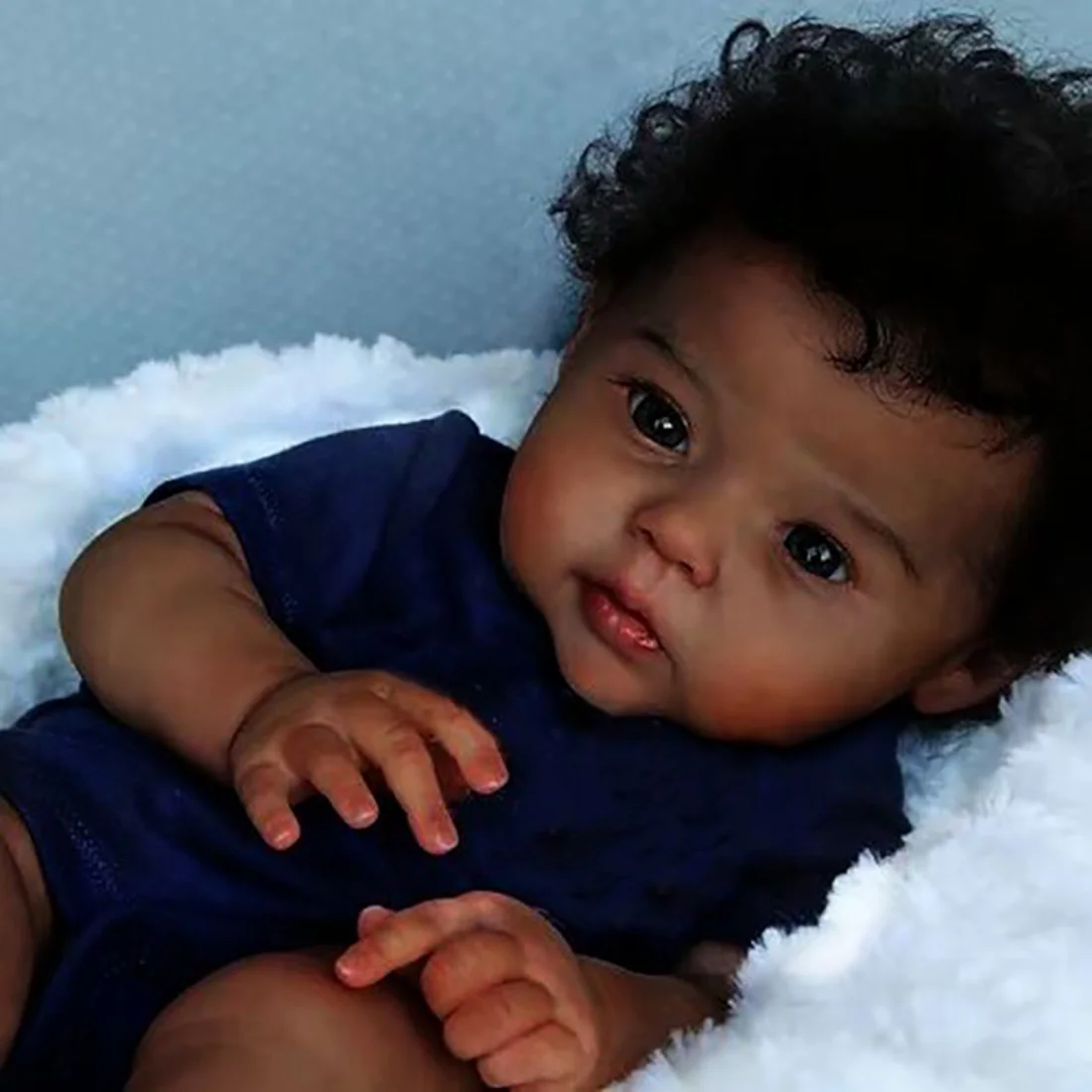 48CM Finished Doll Reborn Baby - Kids Ethnic Fashion 评论和价格