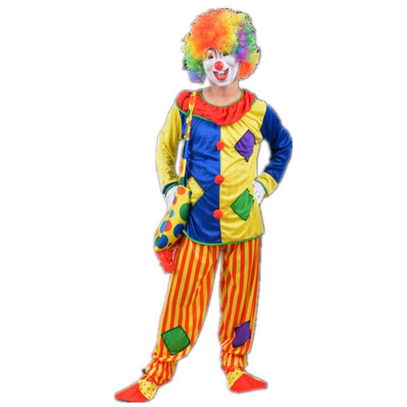 Halloween Clown Costume Ball C - Ethnic Fashion Wear 评论和价格