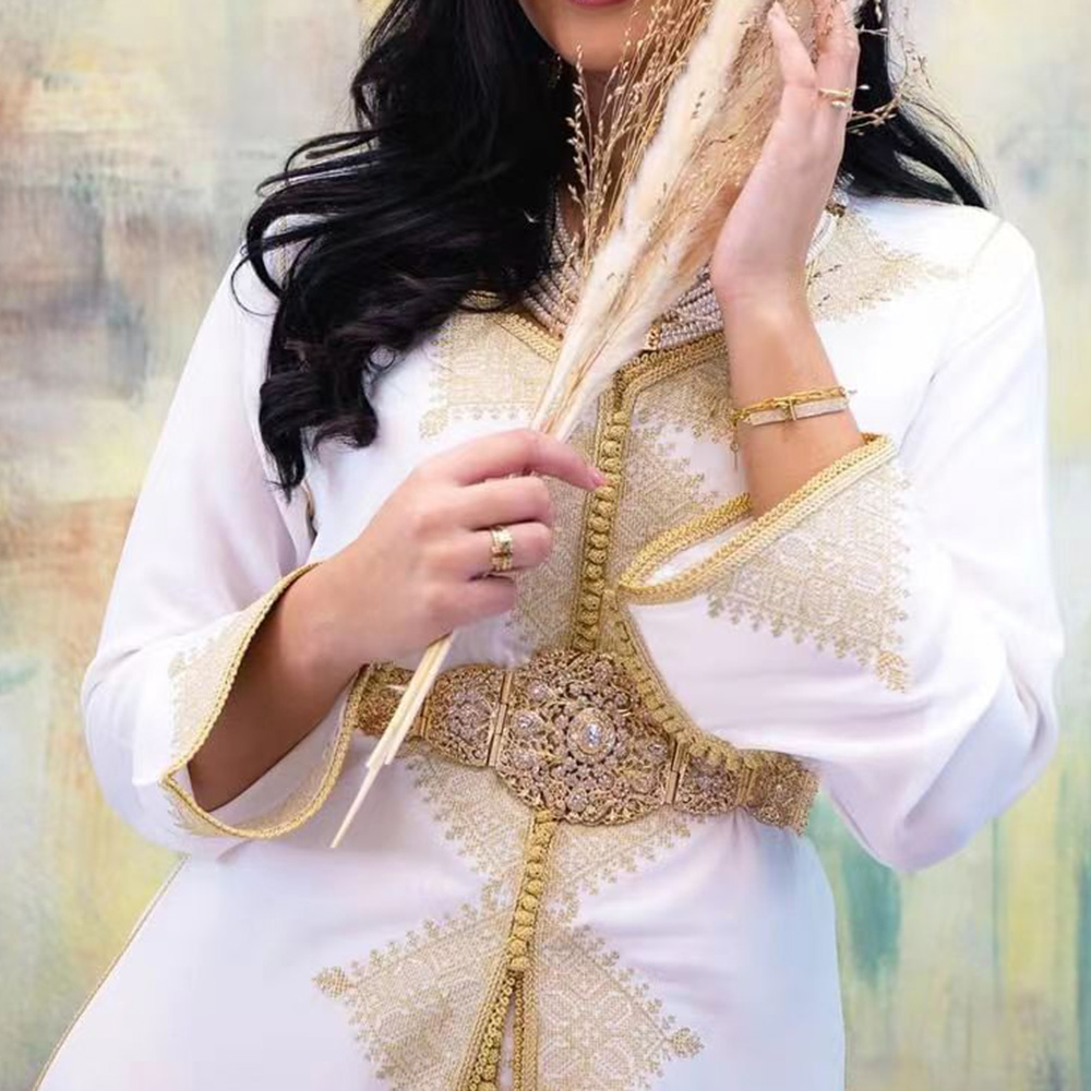 Sunspicems Wide Morocco Belt F - Ethnic Fashion Wear 评论和价格