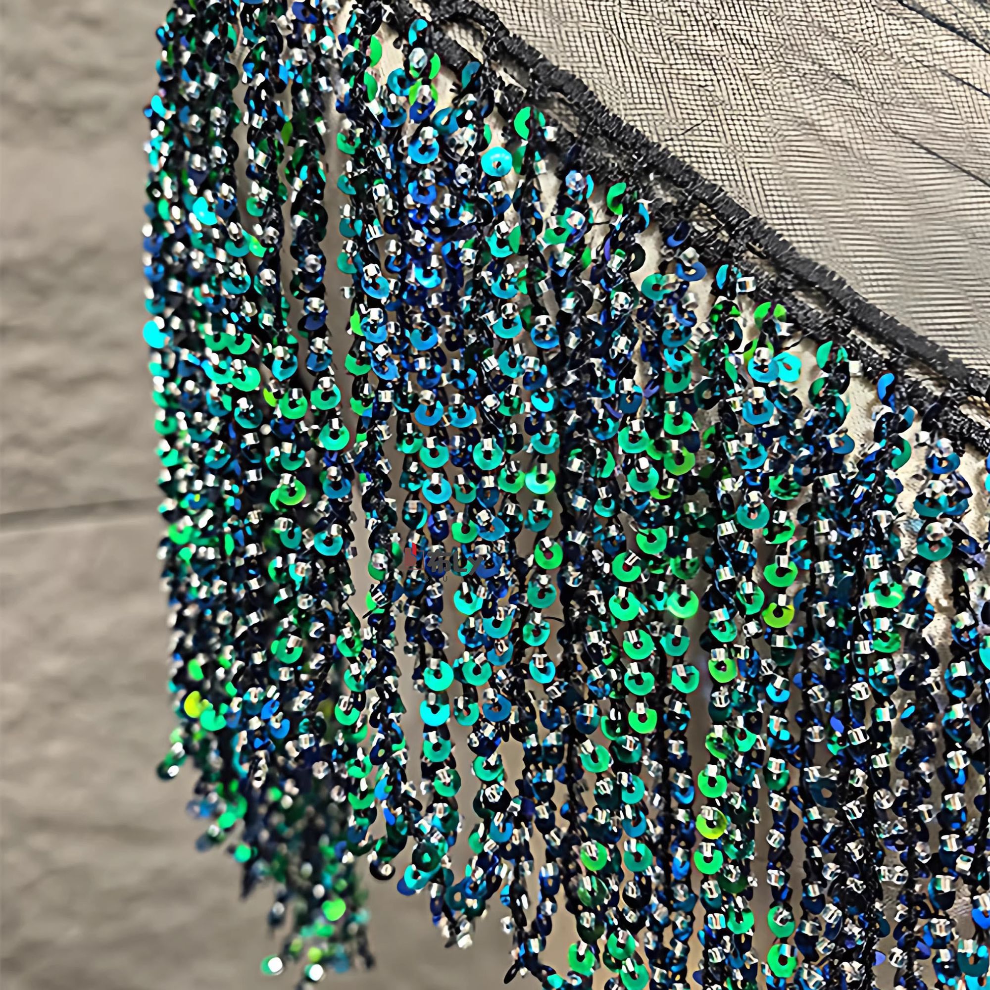 15cm Beaded Sequin Tassel Frin - Ethnic Fashion Designers 评论和价格