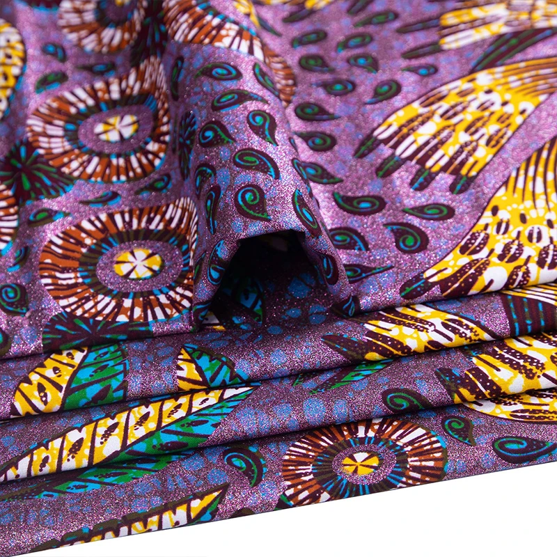 Cotton African Flash Gold Prin - African Ankara Print 评论和价格