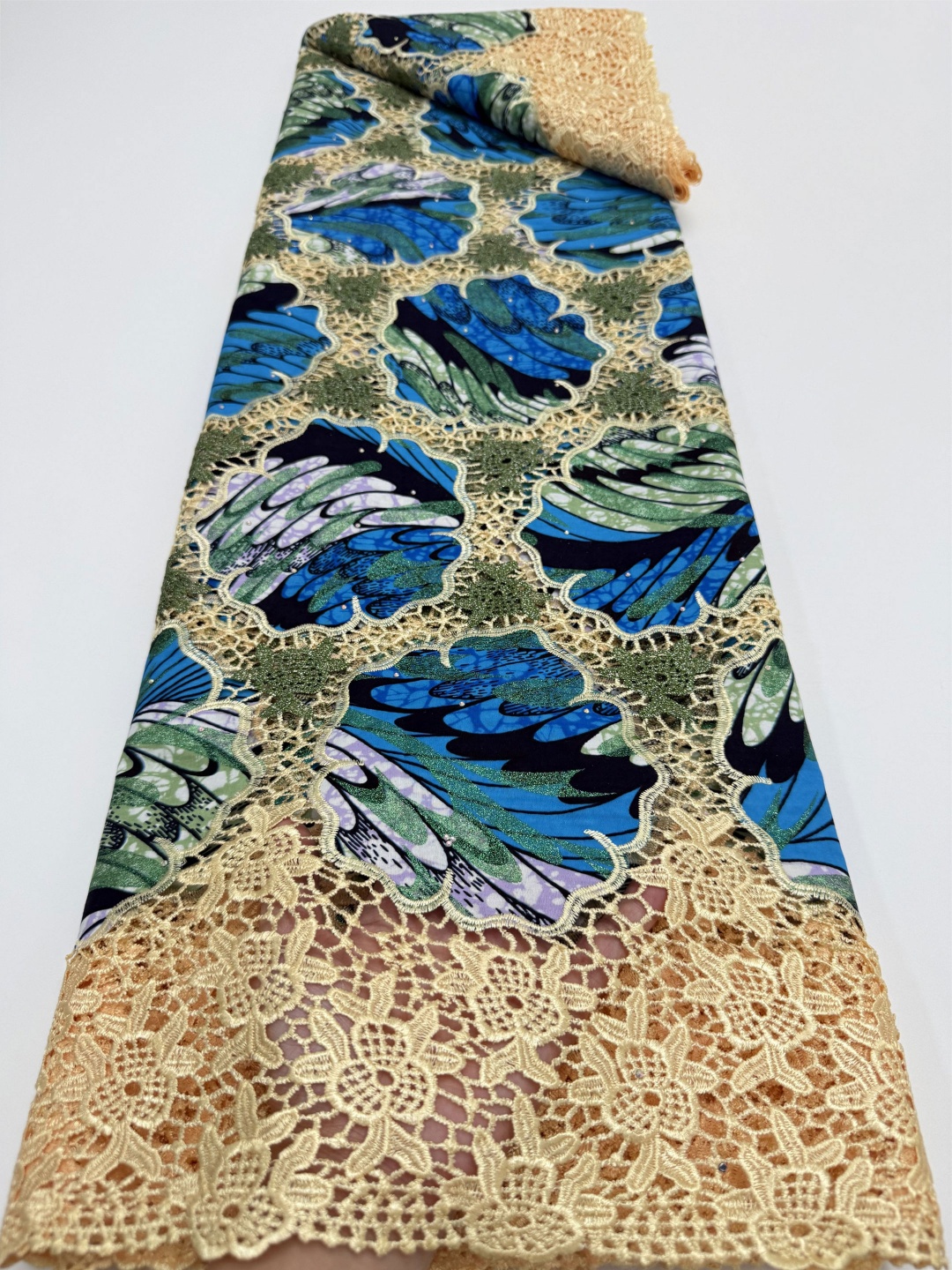 Luxury 5Yards African Wax Broc - African Ankara Print 评论和价格