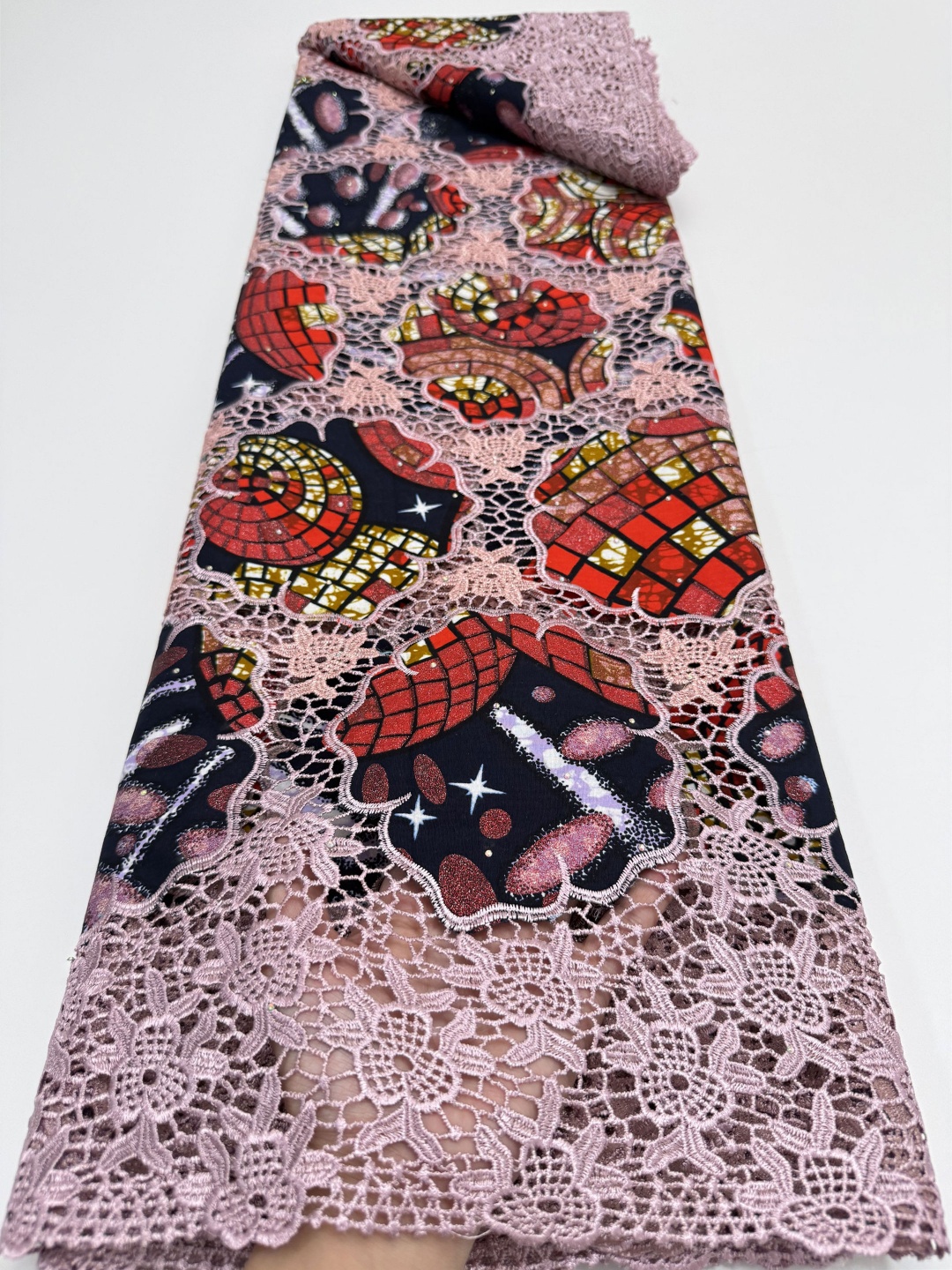 Luxury 5Yards African Wax Broc - African Ankara Print 评论和价格