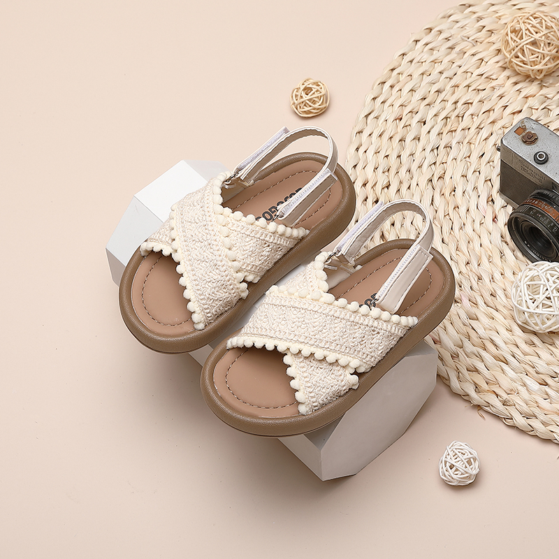Girls Summer Beach Shoes Ethni - Kids Ethnic Fashion 评论和价格
