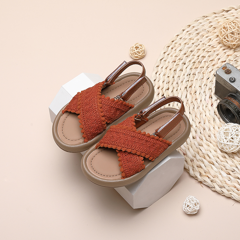 Girls Summer Beach Shoes Ethni - Kids Ethnic Fashion 评论和价格