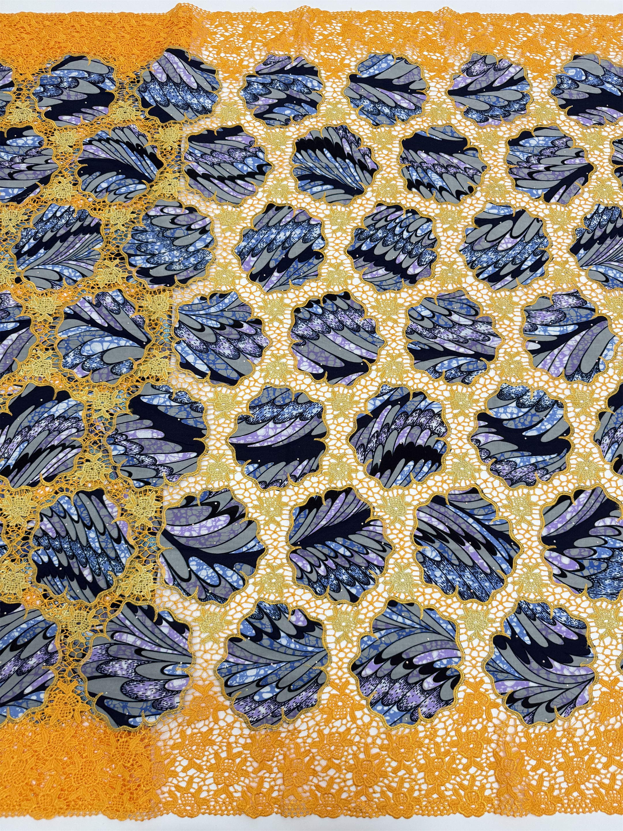 5 Yards High Huality Ankara Fa - African Ankara Print 评论和价格