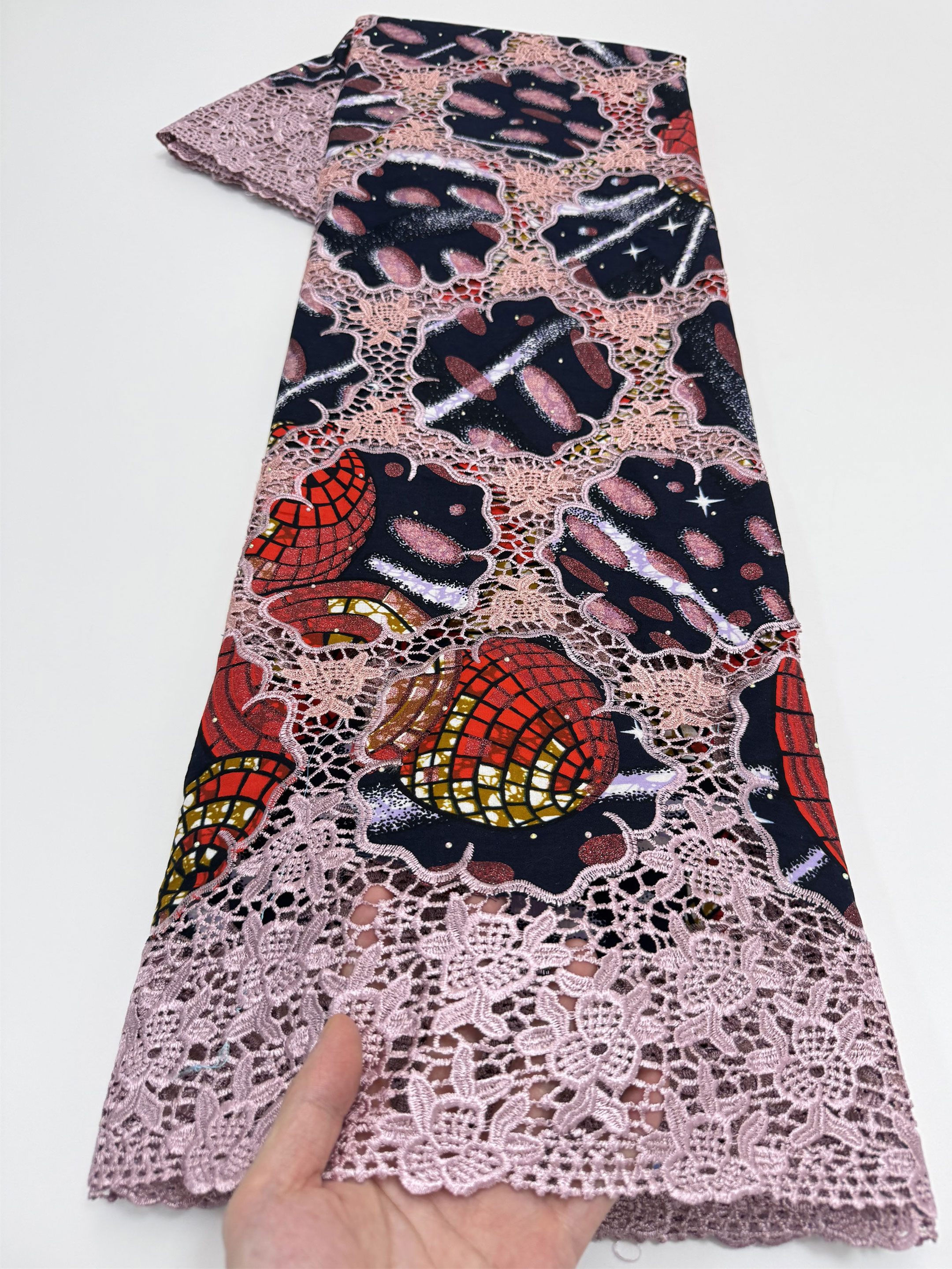 5 Yards High Huality Ankara Fa - African Ankara Print 评论和价格